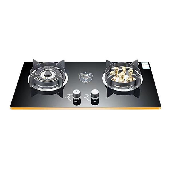 Double Burner Gas Portable Cooking Stoves for India Distributors Flameout Protection