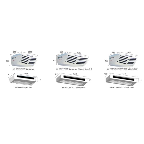 Thermo King Low Fuel 2.6kg 3 Phase Refrigeration Units