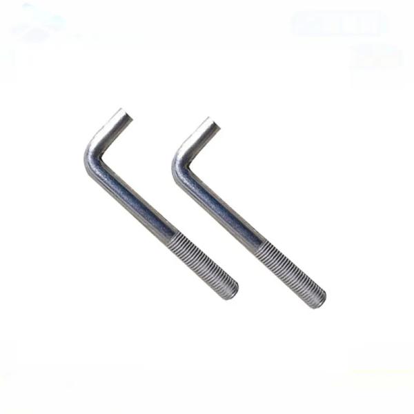 7-Shaped Anchor Bolt Din529 L 7 Type Right Angle Anchor Hook Bolts Zinc Coating