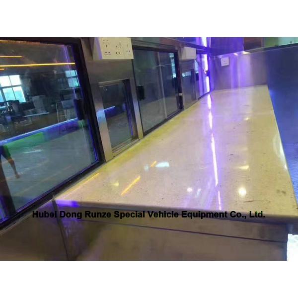 Custom Color JAC Mobile Kitchen Truck , Street Mobile Fast Food Van