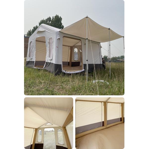 Precio mayorista de fábrica carpa de túnel inflable impermeable carpa de fiesta ligera inflable