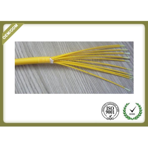 12core Fiber optic breakout cable singlemode yellow color jacket