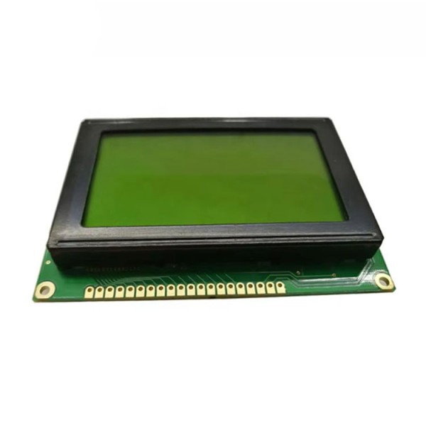 Custom 3-Inch Green STN Type Graphic LCD Screen Module with Male/Female Interface and 128x64 Resolution ST7789 Driver IC