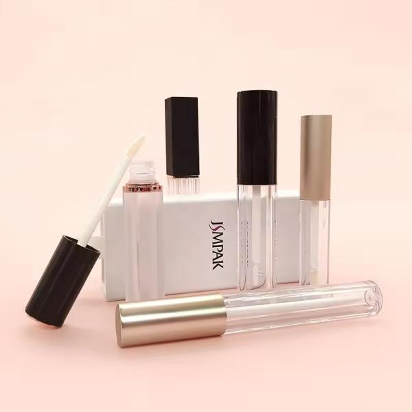 Empty Big Brush Lip Tint Bottle Customized Logo Free Samples Lip Gloss Containers