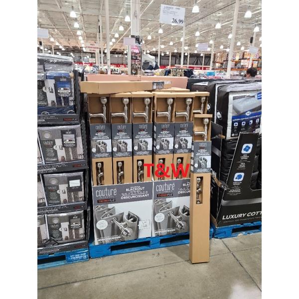 Сверхмощные 5 курсируют ящик сброса картона показывают для занавеса штанги к магазину Costco