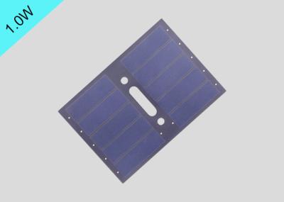 Lightweight Multicrystalline Solar Panels Module 1w Frosted PET Front Cover