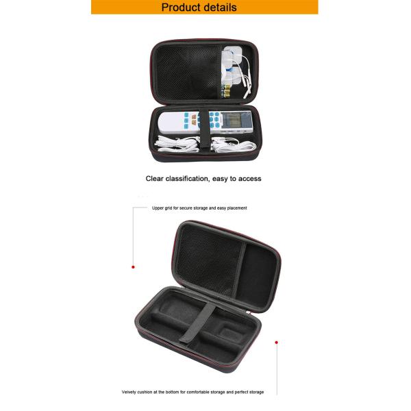 Electronic Pulse Massager 5mm EVA Hard Shell