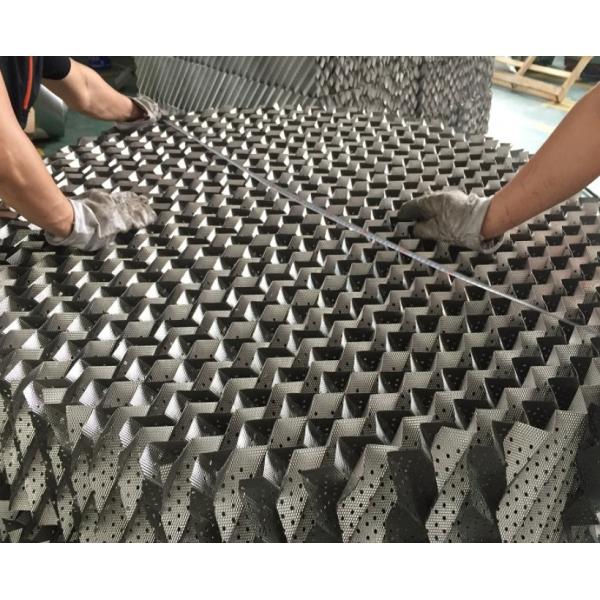 El metal acanalado placa perforada de 125X 350Y estructuró embalar