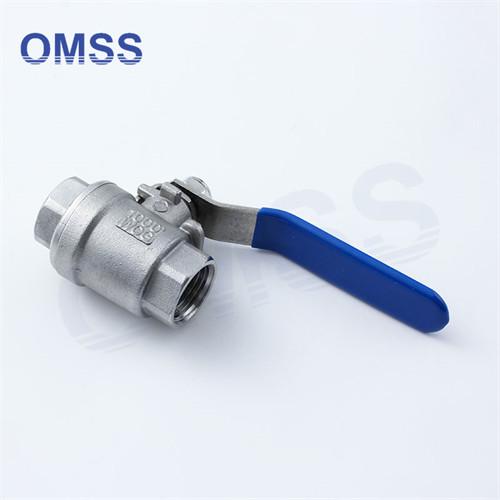 2PC Ball Valve 2inch Stainless Steel Sanitary Valve Stainless Steel 316