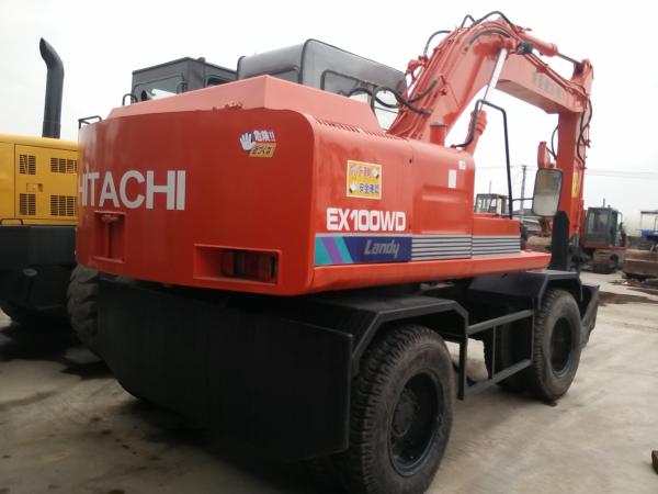 HITACHI 100 WD USED EXCAVATOR FOR SALE IN CHINA (ORIGINAL JAPAN )