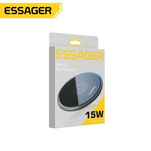 Chargeur de téléphone sans fil Qi magnétique 15W avec 1m de câble Type-C