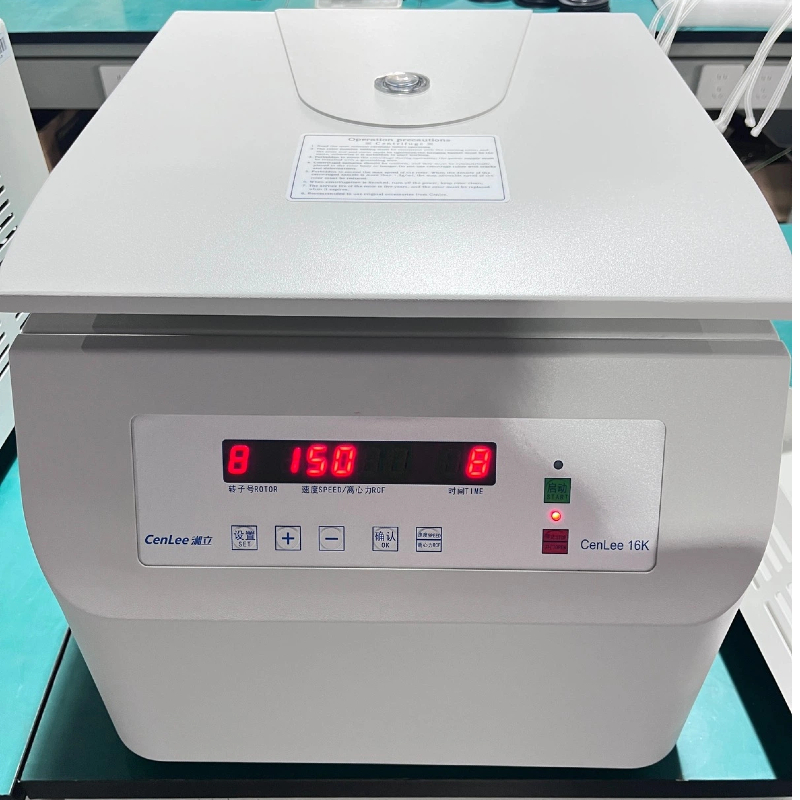 Cenlee20K Benchtop High Speed Centrifuge 20000rpm Fixed Angle Rotor Lab Centrifuge with LCD Display Customizable Speed/Timer
