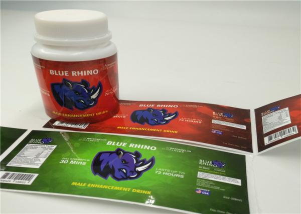 Waterproof PET / PVC Shrink Sleeve Labels
