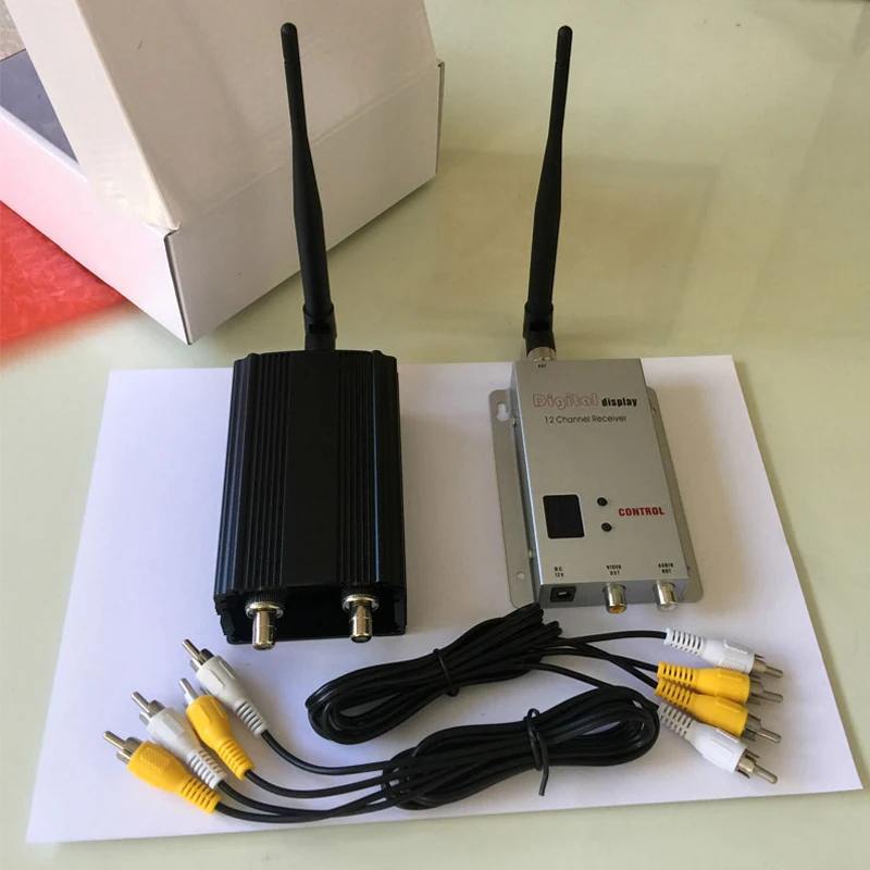 10-30km LOS Drones High Speed Mobile Video Wireless Transmission with 3W, 8 channels