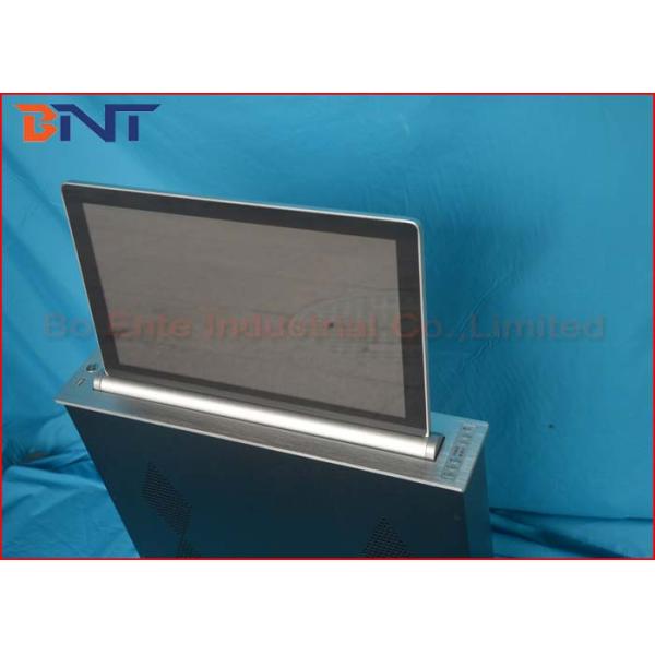 Электрический интегрированный настольный подъем монитора с экраном касания 15,6 дюймов