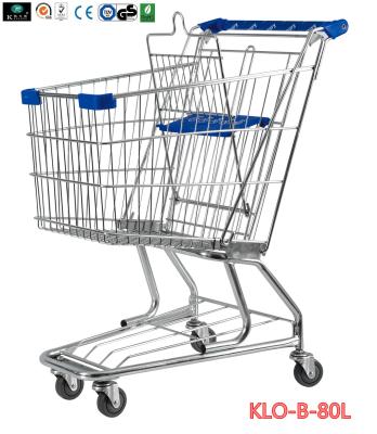 American Style Elderly / Disabled Shopping Trolley , Metal Supermarket Carts