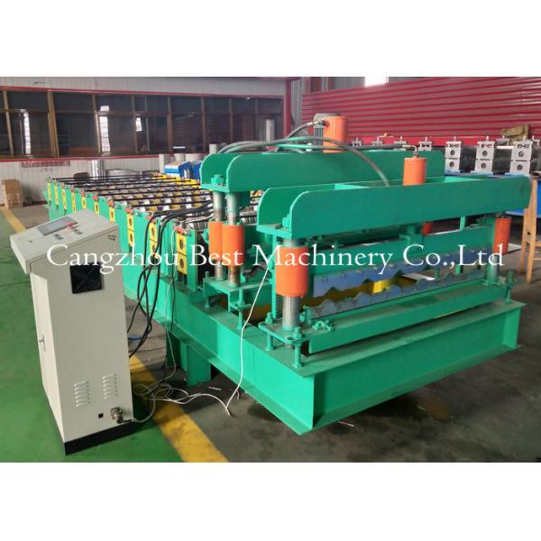 Tejado del metal que hace la cadena de producción de máquina, teja esmaltada acero de PPGI que hace la máquina