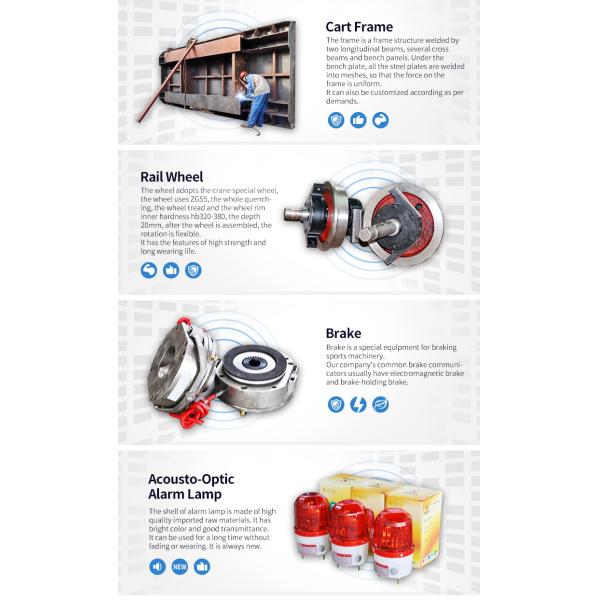 Heavy Load Sinter Plant Die Block Transfer Rail Steel Billet Motorized Wagon Transport Platform