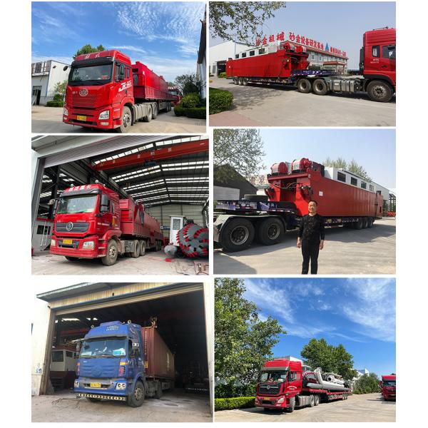Reliable Cutter Head Suction Dredge Equipment Easy Transportation And Assembly