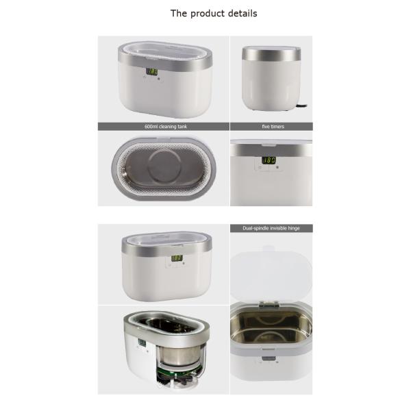 Электронный мини размер танка уборщика 19.3*12*12.3cm цифров ультразвуковой