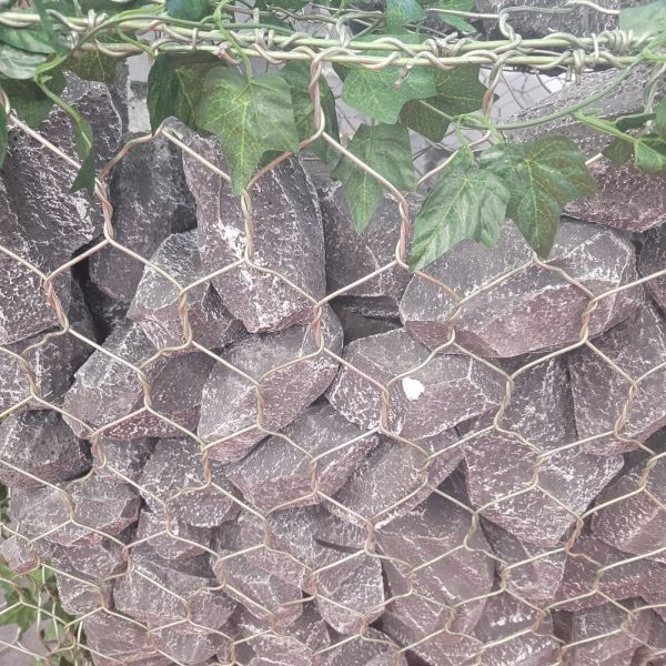 Hot Dipped Galvanized Zn95% Al5% Galfan Coated Heavy-Duty Gabion Mesh Cage for Erosion Control