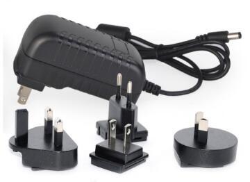 UL Ac Adaptor 12V Transformer Supply Electronic Ac-dc Driver SAA 12v 1.5a 24v 0.75a Interchangeable Plug Power