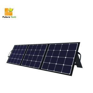 Mono eficiência elevada dobrável cristalina do painel solar 150W para o escurecimento do campista