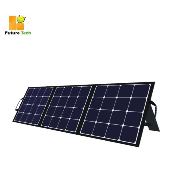 150W High Efficiency Mono Crystalline Foldable Solar Panel Waterproof for Outdoor RV Camper