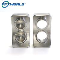 Serviços de produção fazendo à máquina dobro monocromáticos da engrenagem da cor das peças de aço inoxidável do CNC do OEM