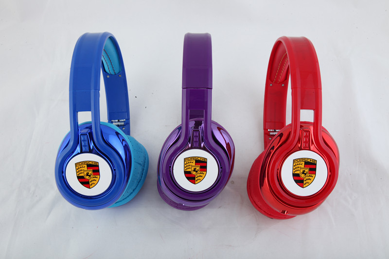 Super Bass Headphone Mobile Phone Accessory , Blue Over Head Headphones