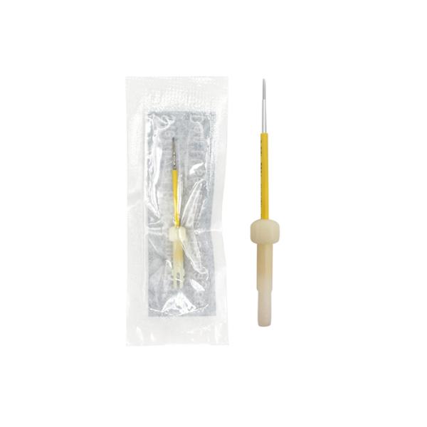 Yellow Biotouch Mosaic 5RL Lip Operation Tattoo Machine Needles