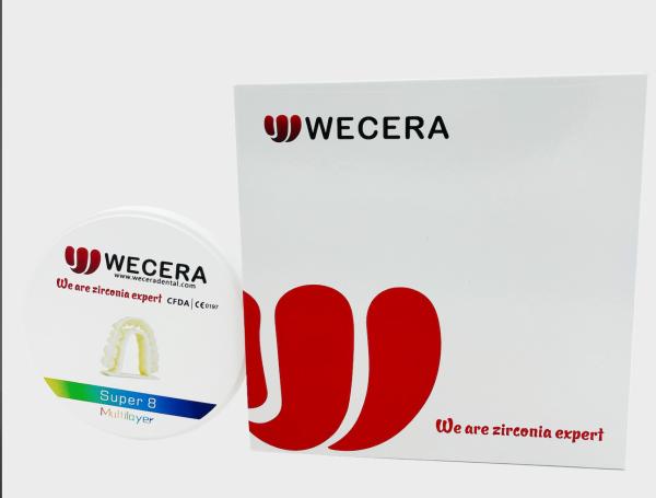 CE d'OIN multicouche FDA du bloc 98mm 95mm de disque de zircone de laboratoire dentaire diplômée