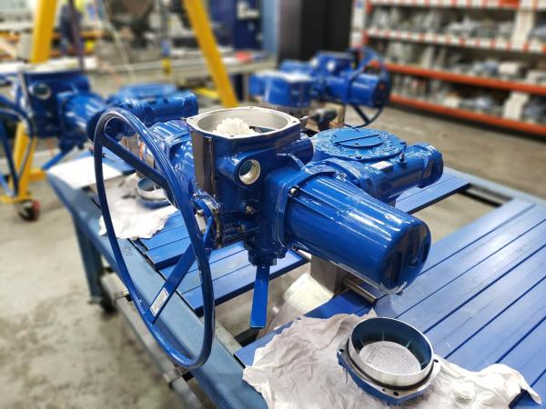 Chinese Electric Air Pressure Flow Control Valve Factory Customized Flowserve Limitoque MX QX Smart Electric Valve Actuator