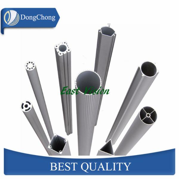Industrial Aluminium Hollow Pipe , 6063 T6 Aluminium Tube Non Polished