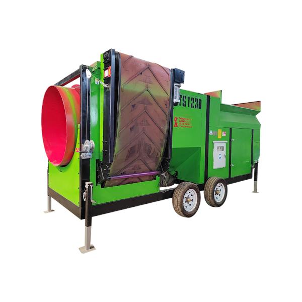 High Capacity Wood Chip Rotary Shaker for Biomass Drum Sieve Compost Roller Screening