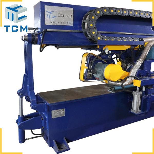 PLC Automatic Weld Planisher For Steel Sheet Tank Shell Surface Longitudinal Welds Finishing