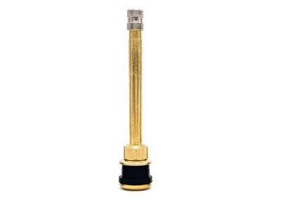 Bend Or Straight Brass Tire Valve Stems TR572 ETRTO NO. V3.21.6 15.9mm Rim Holes