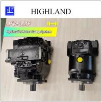 Sistema de accionamento hidráulico PV110+MF110 de alto desempenho para dragagem e trincheira