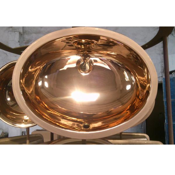 Máquina de revestimento cerâmica da cor PVD do ouro de Rosa do ouro da bacia de lavagem de Sanitaryware da grande capacidade