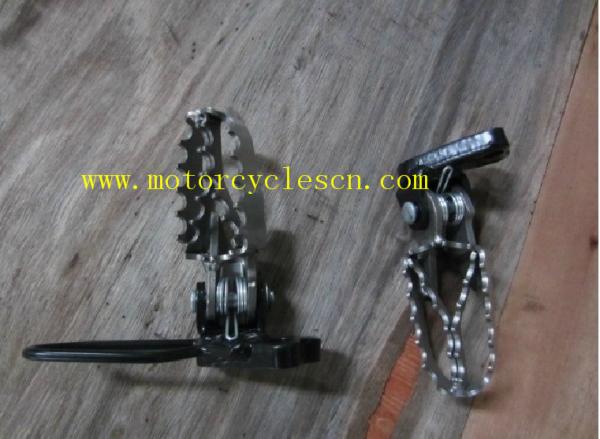 GXT200 QM200GY  Custom Motorcycle Spare Parts , Motocross Front Foot Pedal