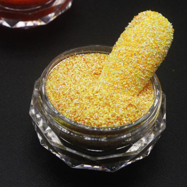 Drewing Nail Crystal Diamond Powder and Tweed Powder Delicate Rose Sea Salt Fingernail Mixed with Polarizing Powder