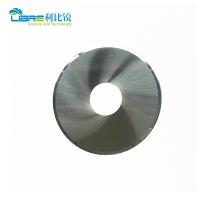 Único filtro chanfrado que corta as lâminas circulares do carboneto de 0.35mm