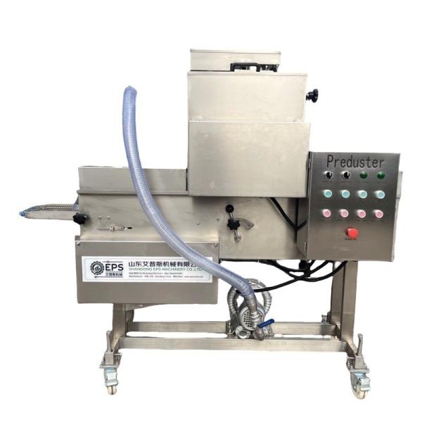 Automatic Grade Automatic Chicken Flouring Machine for Chicken Nuggets and Popcorn