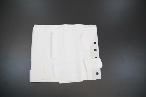 HDPE / LDPE Disposable Plastic Aprons , Flat Packed Disposable Craft Aprons