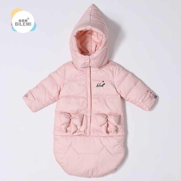 2019 New Wholesale 18 24 Months Designer Organic Bunting Infant Down Baby Snowsuit