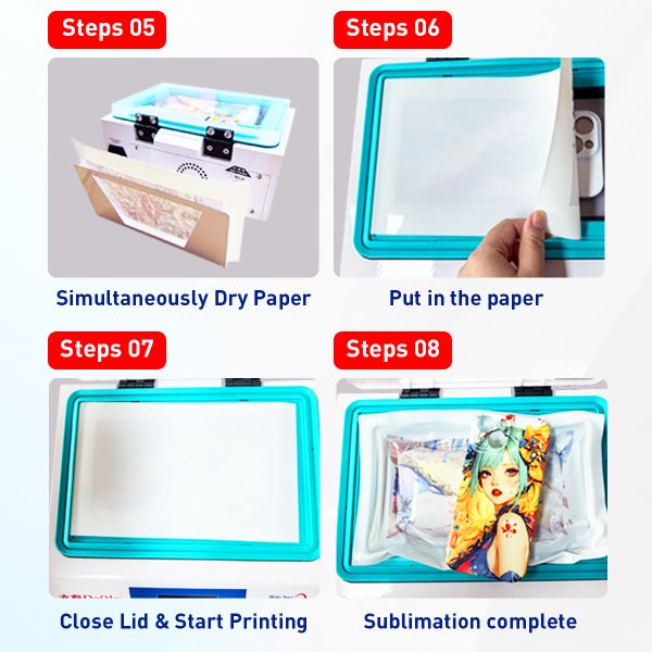 High Efficiency 3D Sublimation Printer For Custom Phone Cases – Fast Drying, Universal Mold, Easy To Operate