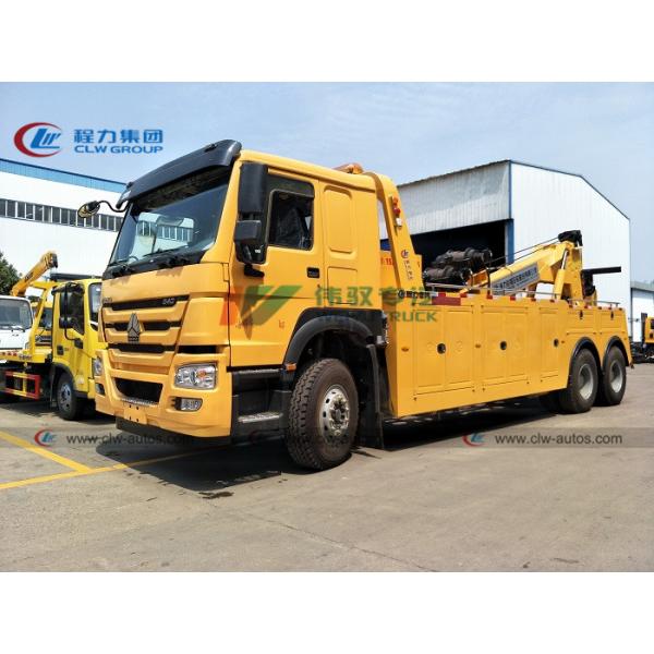 Factory Price Sinotruk HOWO 20t-30tons Recovery Truck 340HP Diesel Engine Towing Wrecker Tow Truck