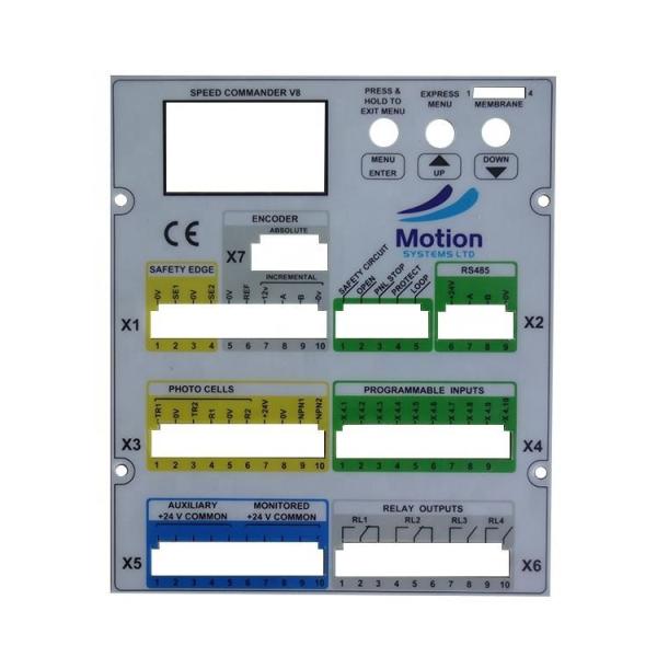 Printing Technology Silk Screen Plastic Membrane Switch for Medical Equipment Industrial Home Appliances
