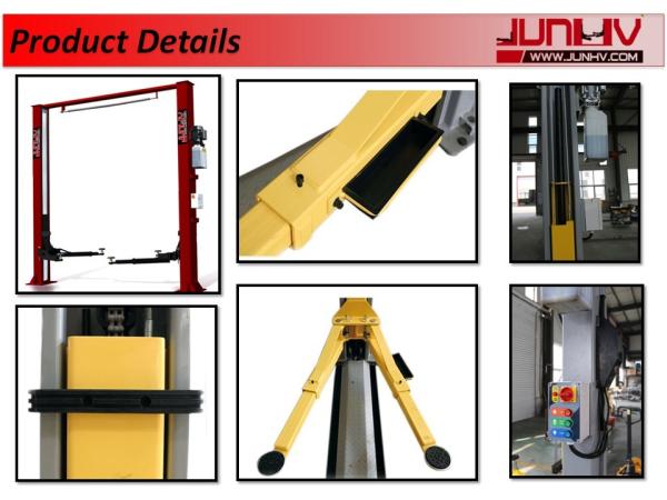 Lifting Height 1800mm Car Vehicle Lift Optional Color Voltage CE Certificated