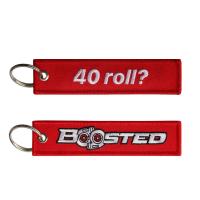Bag Luggage  Remove Before Flight Keychain 125*25MM Dry Cleanable